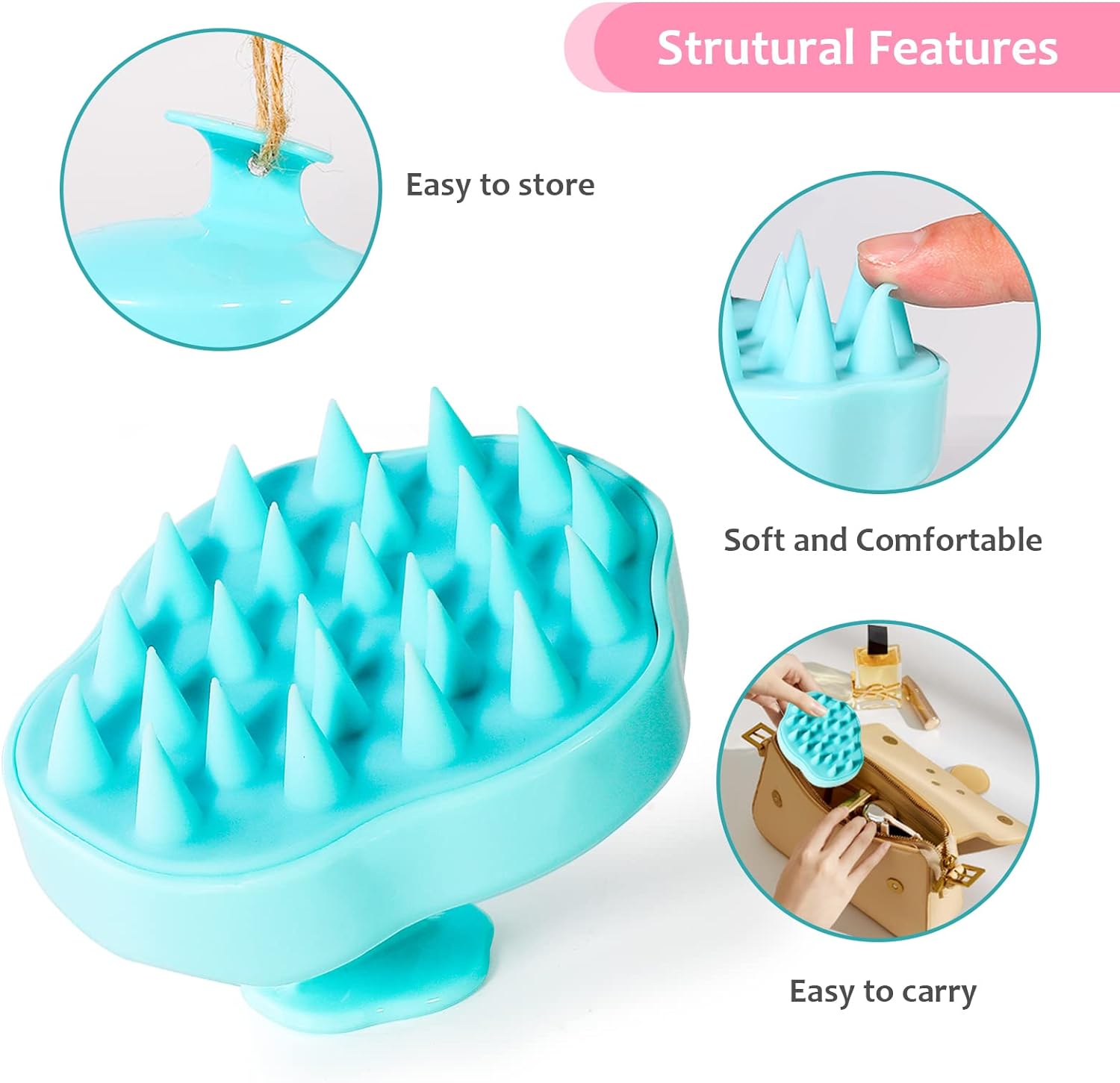 Hair Scalp Massager, Shampoo Brush, Pets Hair Care Tool Hair Scalp Massager, Shampoo Brush, Pets Hair Care Tool